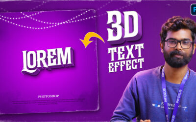 Create Bold 3D Text Effect in Photoshop (Quick & Easy)