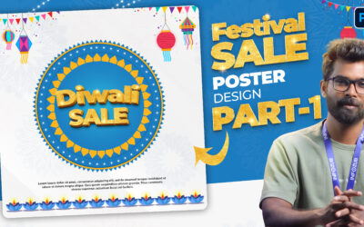 Festival Sale Poster Design in Photoshop | Part 1
