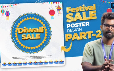 Festival Sale Poster Design in Photoshop | Part 2
